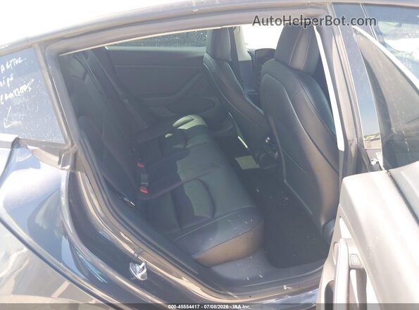 5YJ3E1EB9NF156013 2022 TESLA MODEL 3 Gray Вид наклейки з VIN-кодом