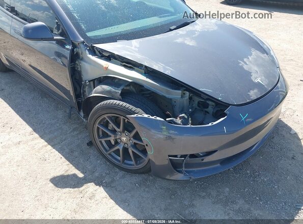 5YJ3E1EB9NF156013 2022 TESLA MODEL 3 Gray Вид спереду