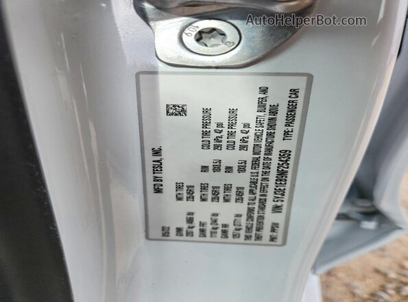5YJ3E1EB9NF254359 2022 TESLA OTHER Белый Вид подкапотного пространства