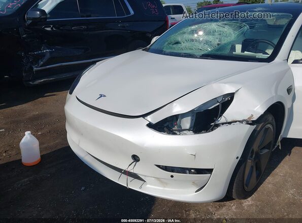 5YJ3E1EB9NF255091 2022 TESLA MODEL 3 White Вид спереду