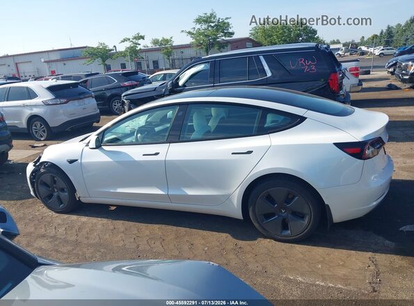 5YJ3E1EB9NF255091 2022 TESLA MODEL 3 White Панорамний вид салону 360°