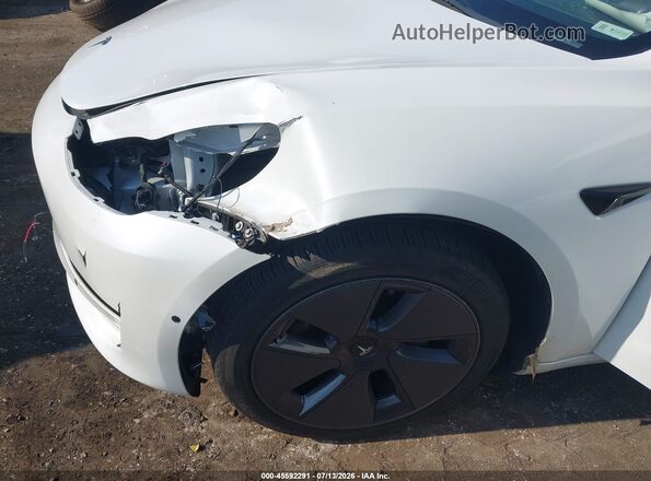 5YJ3E1EB9NF255091 2022 TESLA MODEL 3 White 