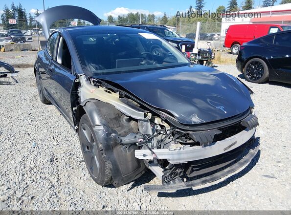 5YJ3E1EB9PF692365 2023 TESLA MODEL 3 Серый Вид спереди