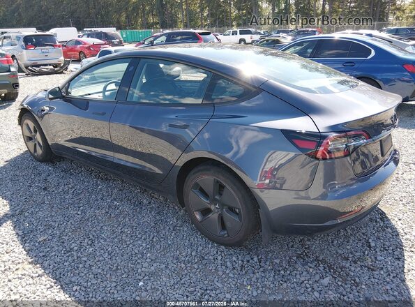 5YJ3E1EB9PF692365 2023 TESLA MODEL 3 Серый Задняя левая четверть