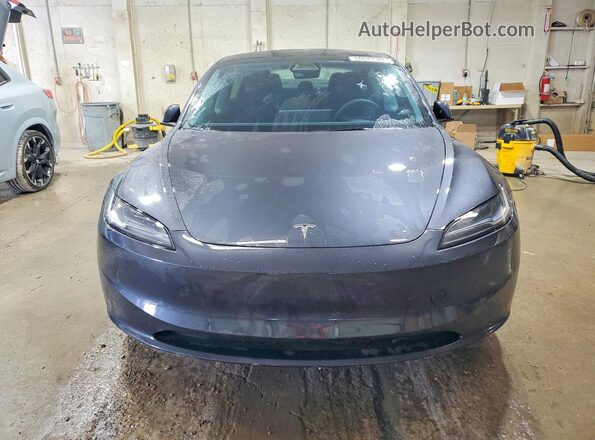 5YJ3E1EB9RF736593 2024 TESLA MODEL Black Front view