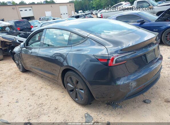 5YJ3E1EB9SF011291 2025 TESLA MODEL 3 Gray Trasero izquierdo