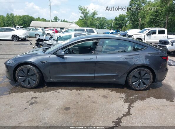 5YJ3E1EB9SF053220 2025 TESLA MODEL 3 Gray Vista interior de 360 grados