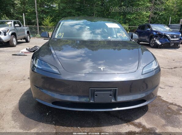 5YJ3E1EB9SF053220 2025 TESLA MODEL 3 Gray Vista del cuadro de instrumentos