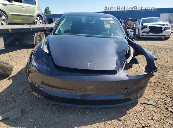5YJ3E1EB9SF964003 2025 TESLA MODEL Gray Դիմացի տեսք