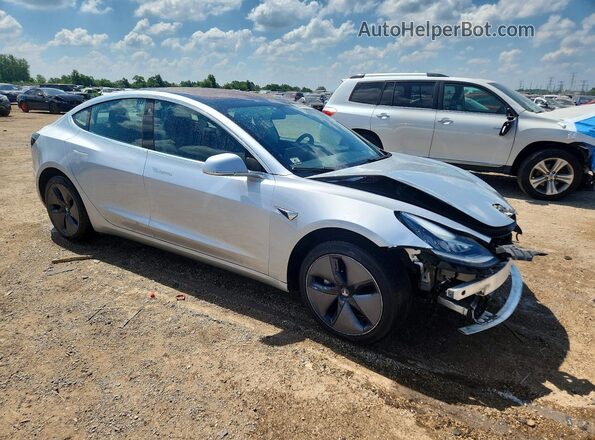 5YJ3E1EBXJF065262 2018 TESLA MODEL Silver Delantero derecho