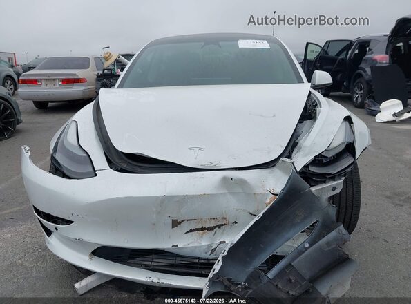 5YJ3E1EBXNF275740 2022 TESLA MODEL 3 White Widok wnętrza 360 stopni