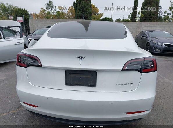 5YJ3E1EBXNF275740 2022 TESLA MODEL 3 White 