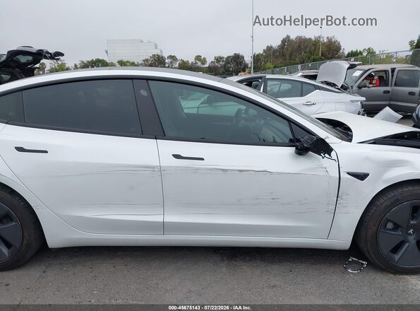 5YJ3E1EBXNF275740 2022 TESLA MODEL 3 White 