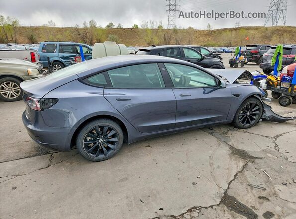 5YJ3E1EBXNF290139 2022 TESLA MODEL Gray Rear right