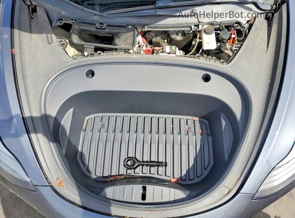 5YJ3E1EBXNF323012 2022 TESLA MODEL Серый Вид задней части салона