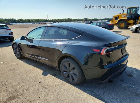 5YJ3E1EBXRF793000 2024 TESLA MODEL Black უკანა მარცხენა