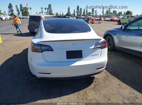 5YJ3E1EC0MF093696 2021 TESLA MODEL 3 White 
