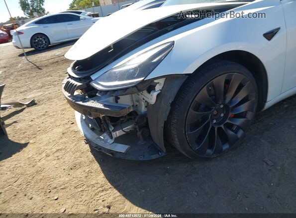 5YJ3E1EC0MF093696 2021 TESLA MODEL 3 White 