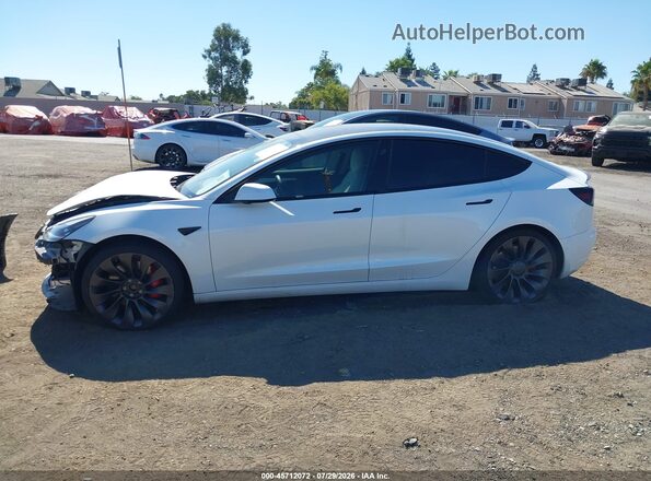 5YJ3E1EC0MF093696 2021 TESLA MODEL 3 White 