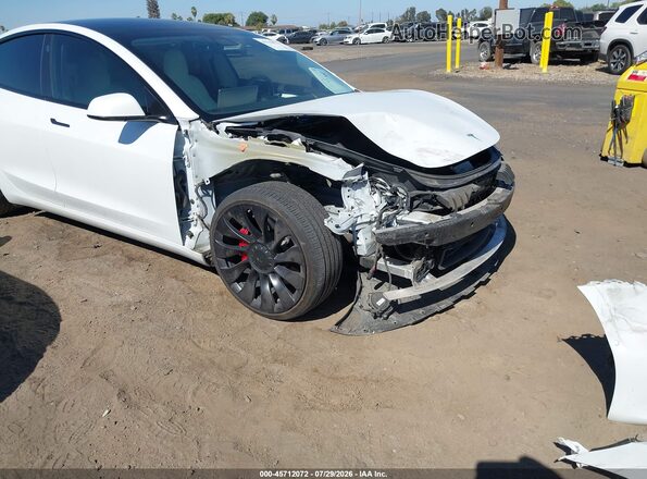 5YJ3E1EC0MF093696 2021 TESLA MODEL 3 White 