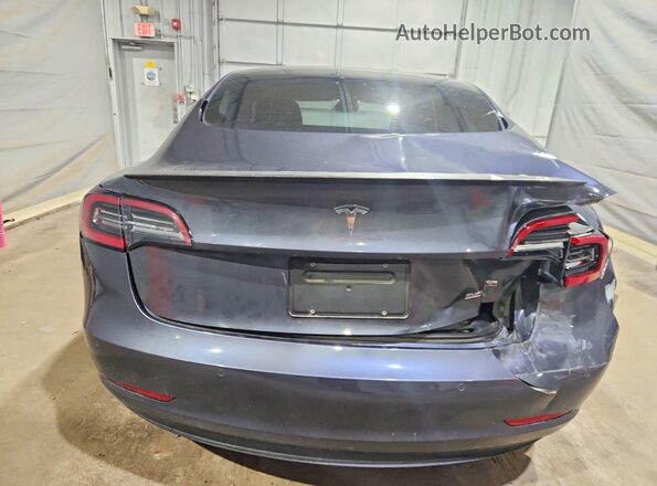 5YJ3E1EC0NF202109 2022 TESLA MODEL Gray Widok z tyłu