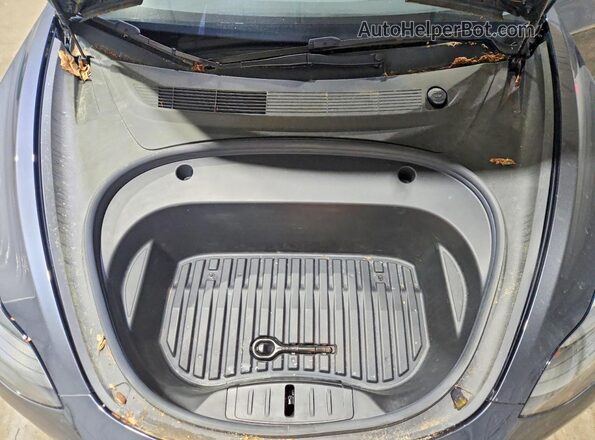 5YJ3E1EC0NF202109 2022 TESLA MODEL Gray Widok wnętrza z tyłu