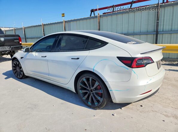 5YJ3E1EC3MF973341 2021 TESLA MODEL White Հետևի ձախ