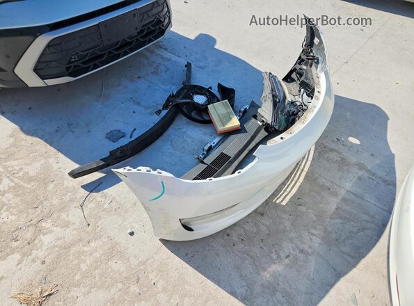 5YJ3E1EC3MF973341 2021 TESLA MODEL White Շարժիչի բաժամունքի տեսք