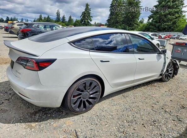 5YJ3E1EC3MF991029 2021 TESLA MODEL White Հետևի աջ