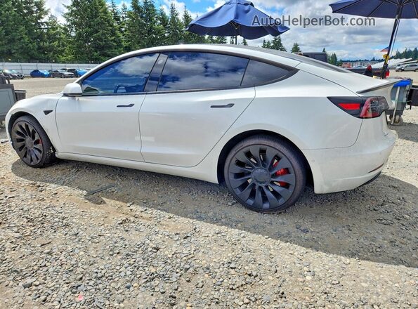 5YJ3E1EC3MF991029 2021 TESLA MODEL White Հետևի ձախ
