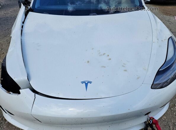 5YJ3E1EC3MF991029 2021 TESLA MODEL White Սալոնի հետևի տեսք
