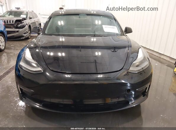 5YJ3E1EC3NF331803 2022 TESLA MODEL 3 Black Vista interior trasera