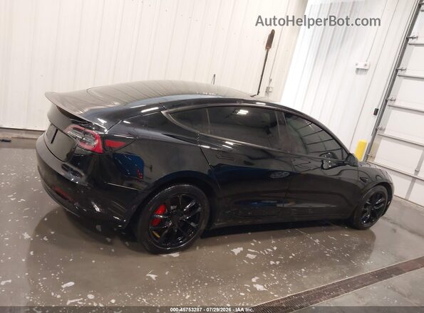 5YJ3E1EC3NF331803 2022 TESLA MODEL 3 Black Vista interior de 360 grados