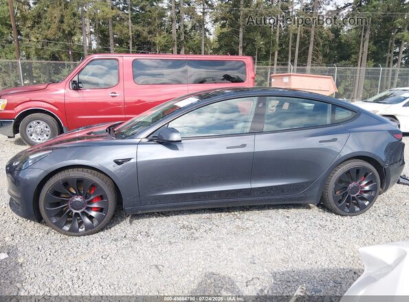5YJ3E1EC3PF462880 2023 TESLA MODEL 3 Серый 