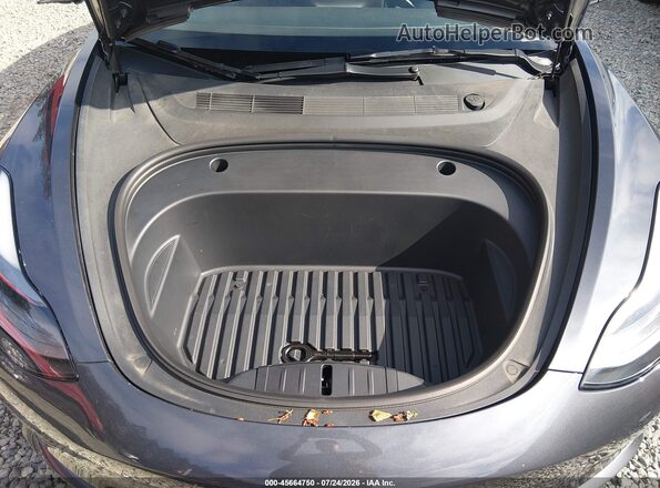 5YJ3E1EC3PF462880 2023 TESLA MODEL 3 Серый Вид сзади