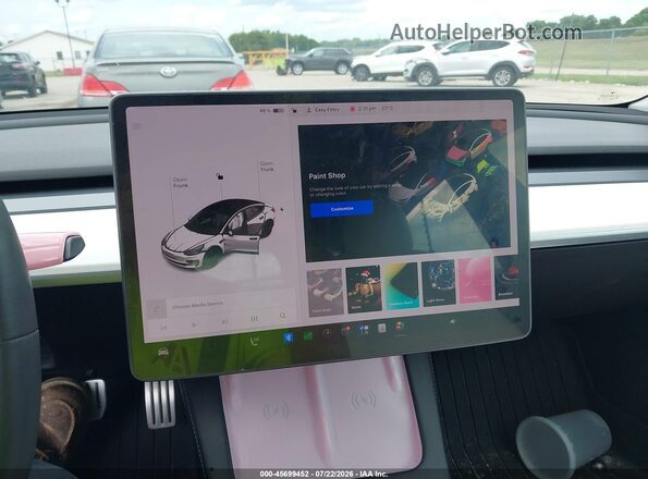 5YJ3E1EC4MF049491 2021 TESLA MODEL 3 White 