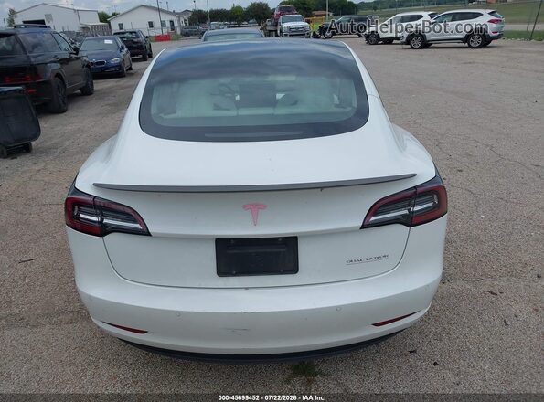 5YJ3E1EC4MF049491 2021 TESLA MODEL 3 White 
