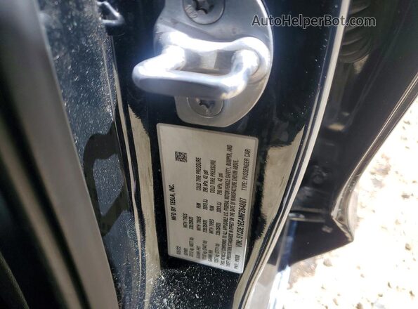 5YJ3E1EC4NF264807 2022 TESLA MODEL Black Widok komory silnika