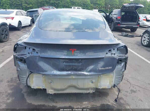 5YJ3E1EC4NF348822 2022 TESLA MODEL 3 Gray 