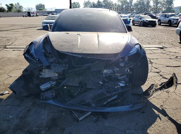 5YJ3E1EC4PF715740 2023 TESLA MODEL Charcoal Front view