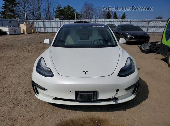 5YJ3E1EC5LF643618 2020 TESLA MODEL Белый Вид спереди