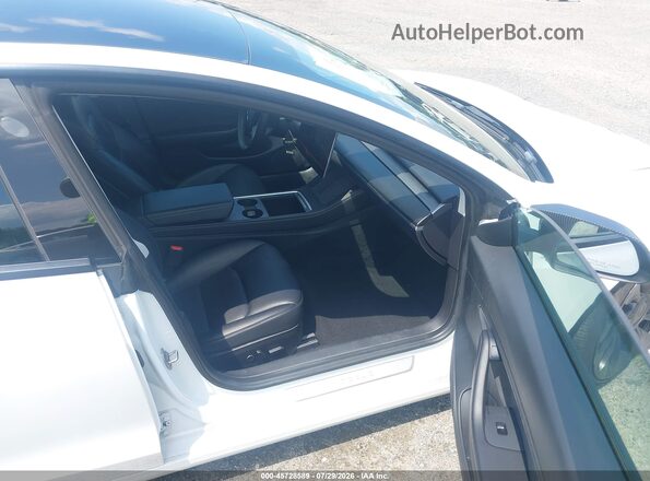 5YJ3E1EC5MF856294 2021 TESLA MODEL 3 Белый Вид салона спереди