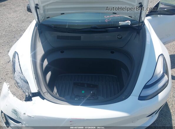 5YJ3E1EC5MF856294 2021 TESLA MODEL 3 Белый Вид сзади