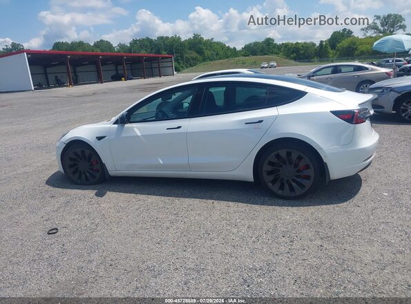 5YJ3E1EC5MF856294 2021 TESLA MODEL 3 Белый Панорамный вид салона 360°