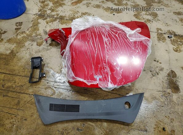 5YJ3E1EC5MF990982 2021 TESLA MODEL Красный Вид подкапотного пространства