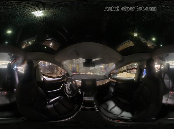 5YJ3E1EC5MF990982 2021 TESLA MODEL Красный Панорамный вид салона 360°