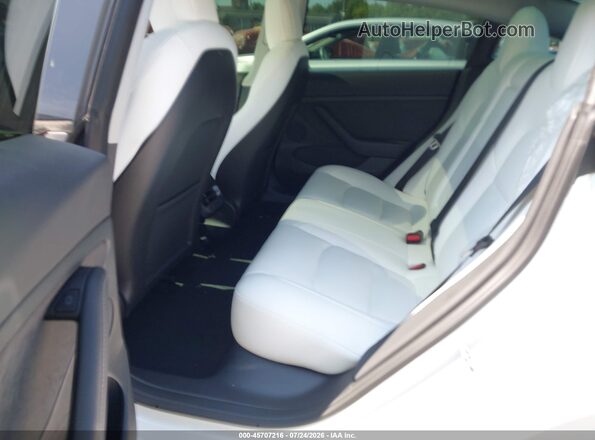 5YJ3E1EC5NF359120 2022 TESLA MODEL 3 White VIN sticker view