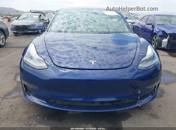 5YJ3E1EC5PF594331 2023 TESLA MODEL 3 Blue Widok deski rozdzielczej