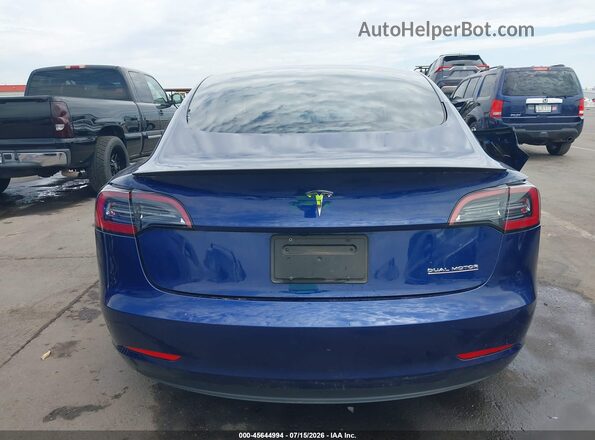 5YJ3E1EC5PF594331 2023 TESLA MODEL 3 Blue 