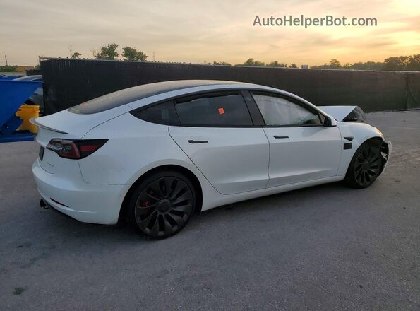 5YJ3E1EC6MF044809 2021 TESLA MODEL White Հետևի աջ
